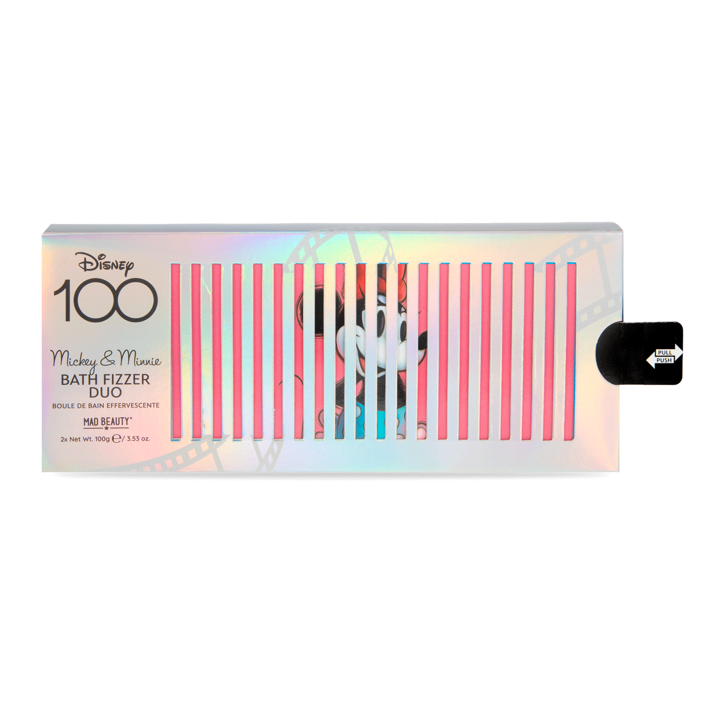 Mad Beauty Disney 100 Minnie Mouse Bath Fizzer Duo