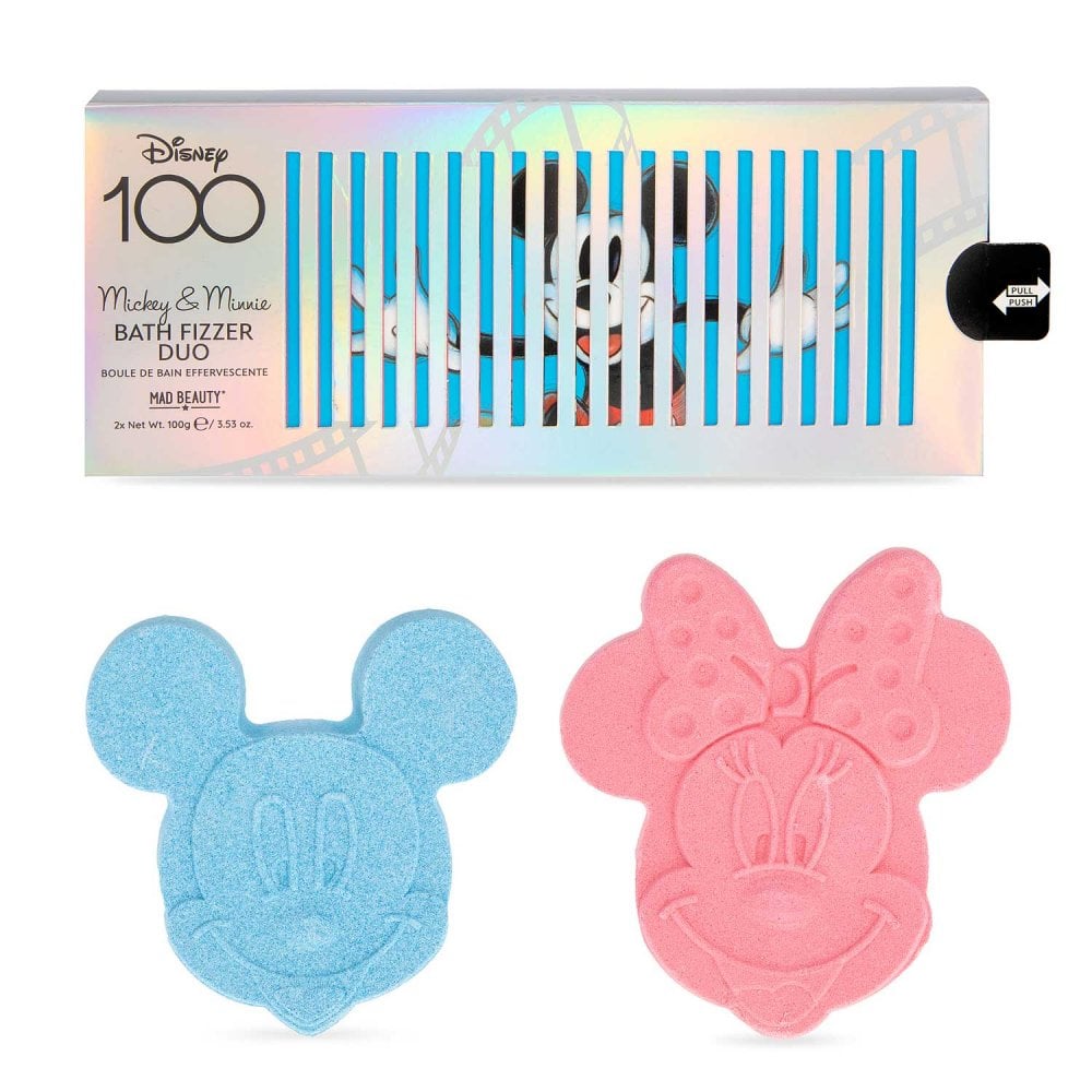 Mad Beauty Disney 100 Minnie Mouse Bath Fizzer Duo