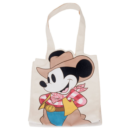 Loungefly Disney Mickey Mouse Western Shopping Bag