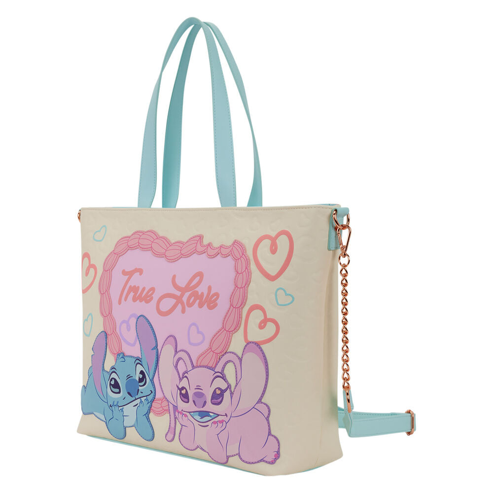 Loungefly Disney Lilo & Stich True Love Tote Bag 26cm
