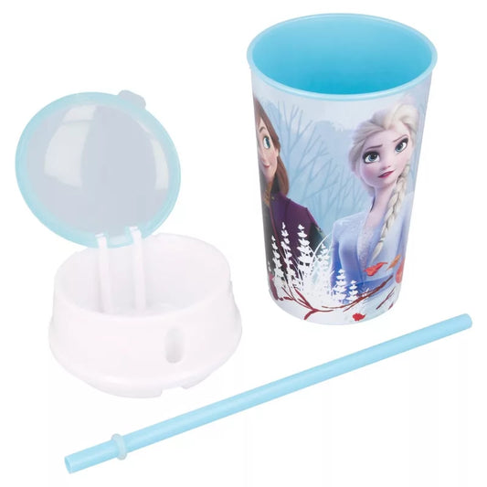 Disney Frozen 2 Drinking Cup With Straw & Snack-box