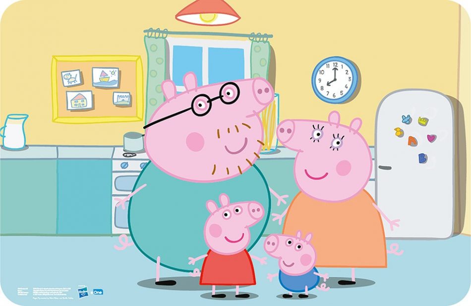 Peppa Pig Wipe Clean Placemat 43*28 cm