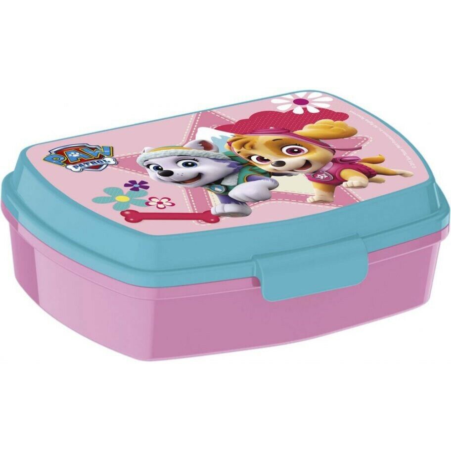 Paw Patrol Plastic Kids Lunch School Sandwich Box
