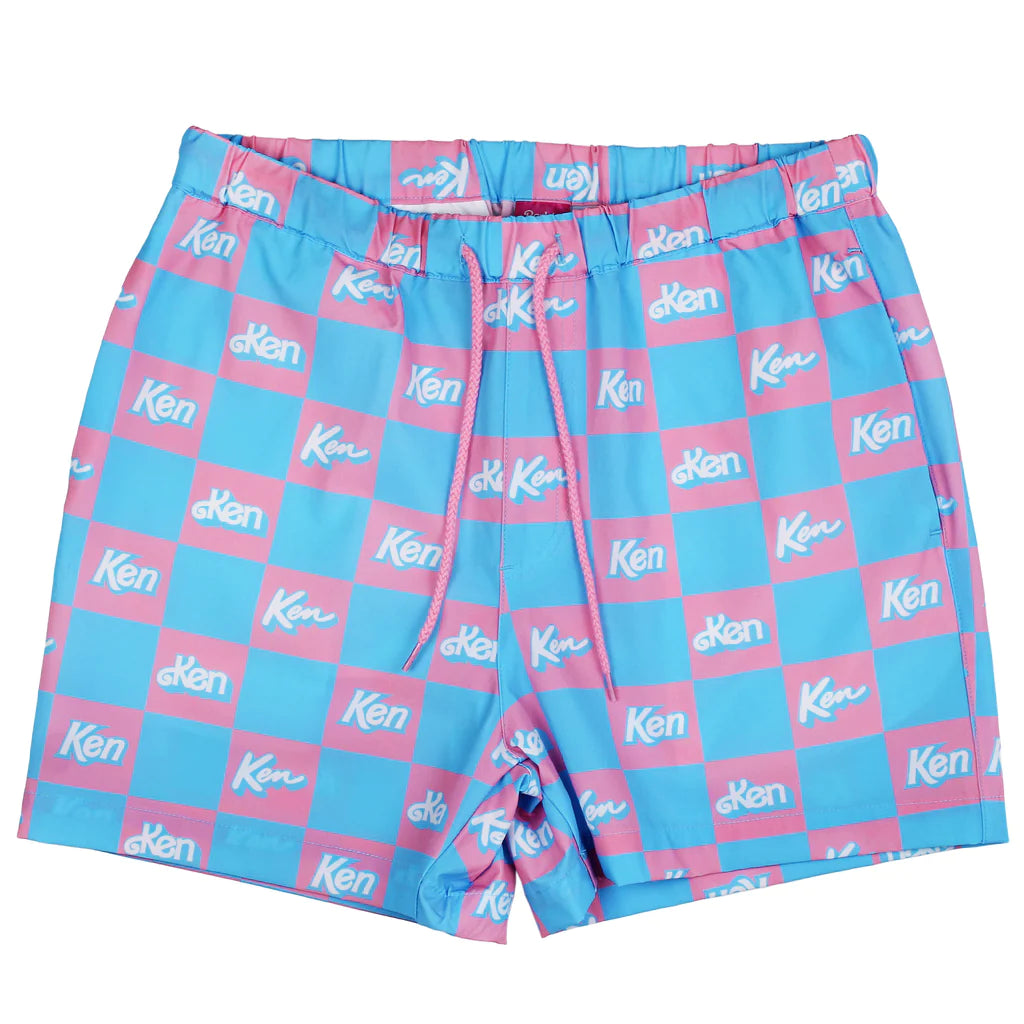 Cakeworthy Babrie - Ken Checkered Shorts Unisex