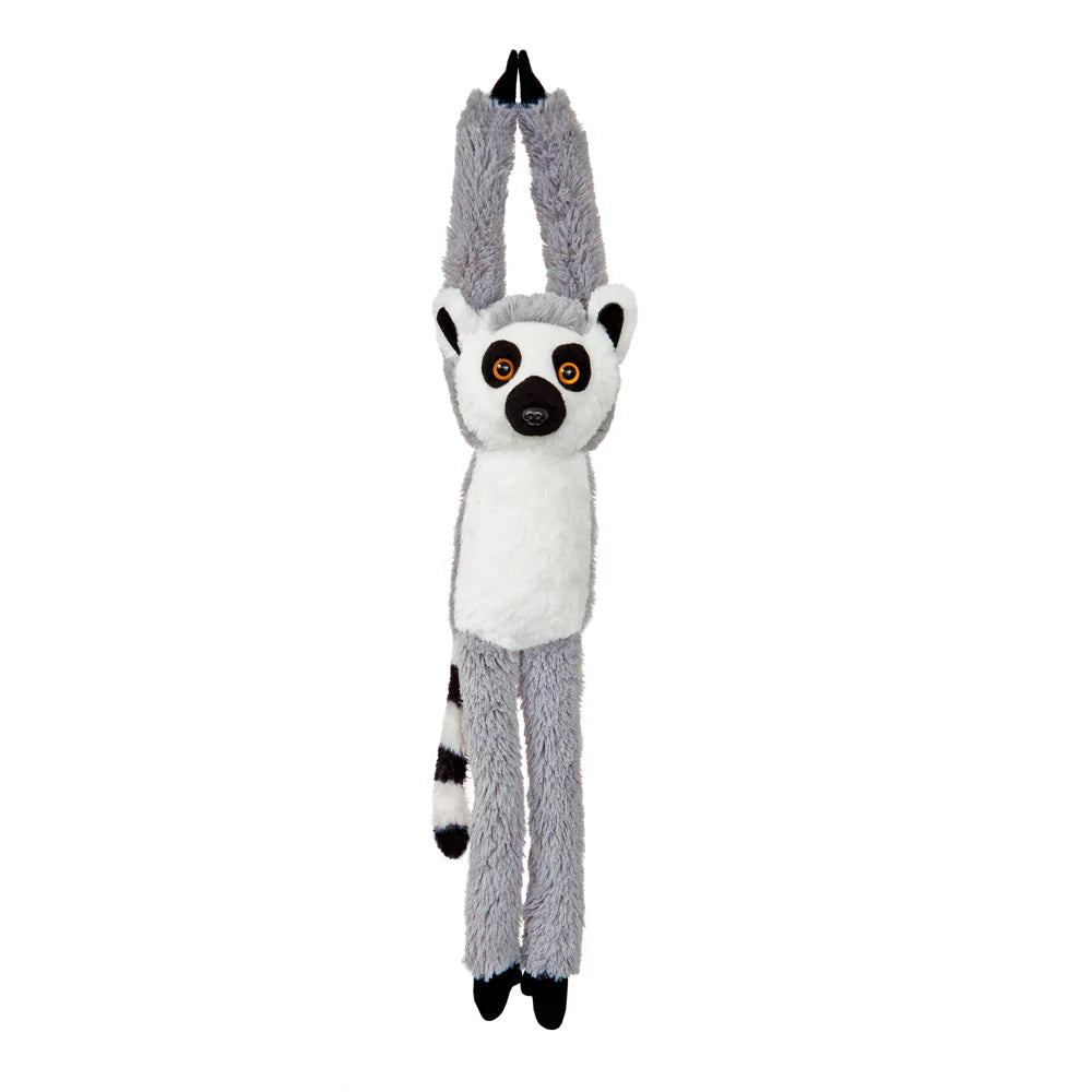 Aurora World LTD Hanging Lemur - Grey Soft Toy Plush