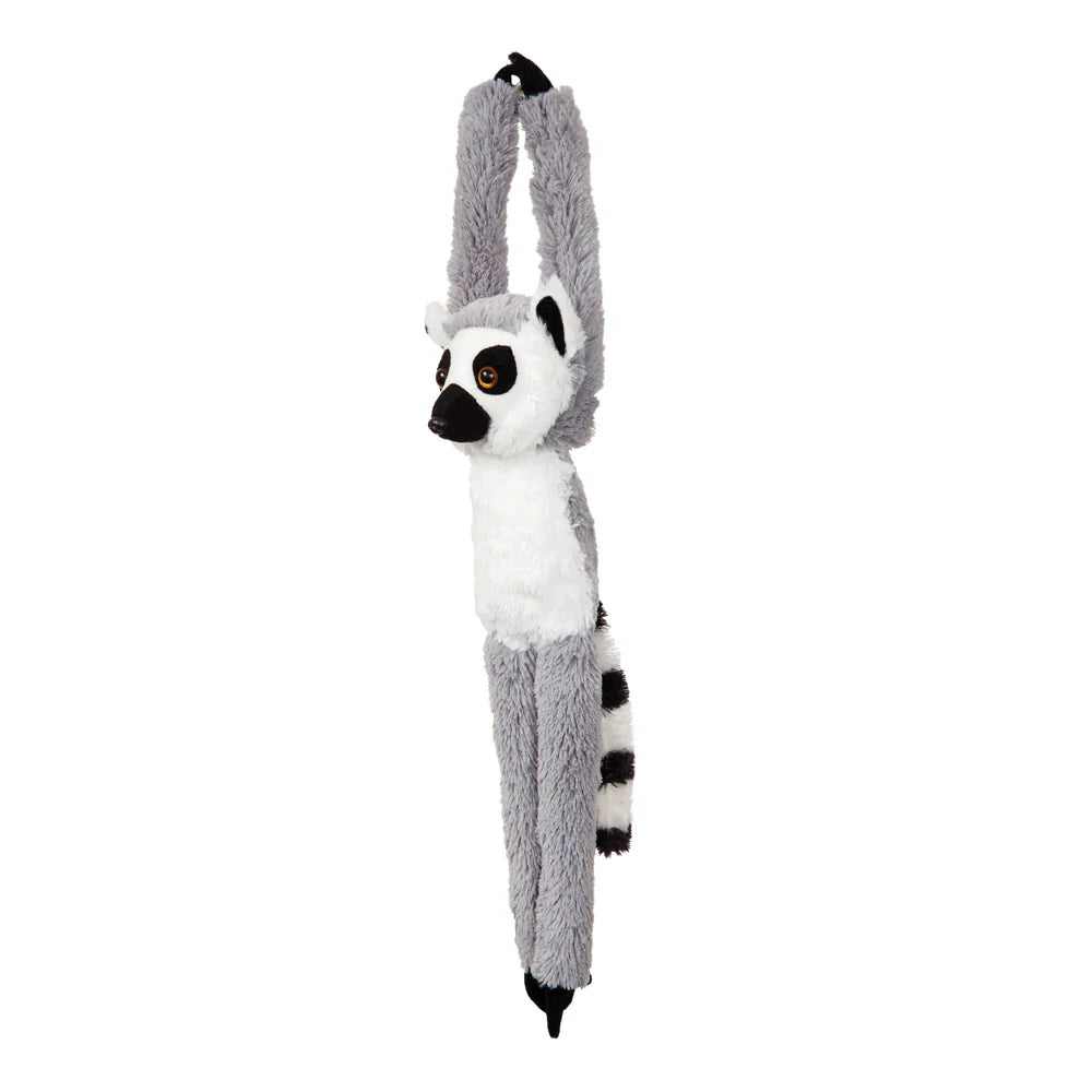 Aurora World LTD Hanging Lemur - Grey Soft Toy Plush