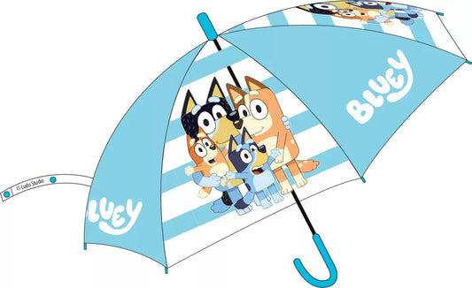 Bluey Star Kid Transparent Semi-Automatic Umbrella Ø74 cm