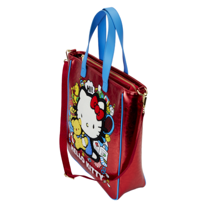 Loungefly Hello Kitty 50th Anniversary tote bag with coin bag