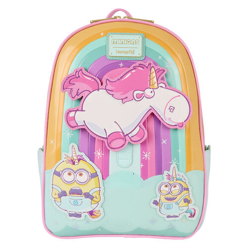 Loungefly Minions Fluffy Unicorn backpack 30cm