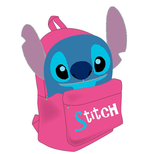 Disney Stitch Head Pink backpack 30cm