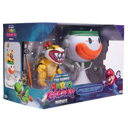 Super Mario Bros - Super Mario Galaxy Movie Bowser Jr. Clown Car figure