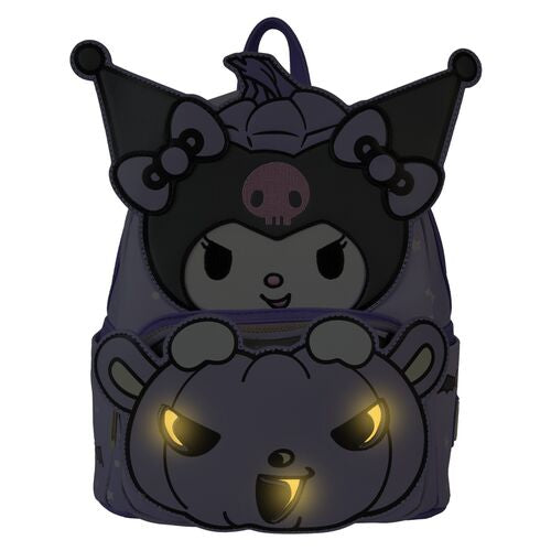 Loungefly Sanrio Kuromi Pumpkin backpack Glow in the dark