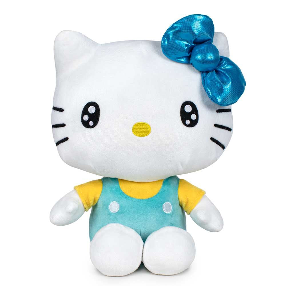 Hello Kitty Light Blue 50th Anniversary plush toy 22cm