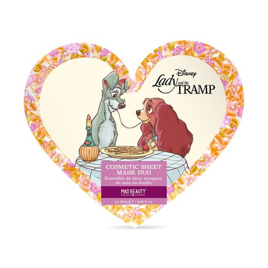 Mad Beauty Disney Lady & The Tramp Cosmetic Sheet Mask Duo