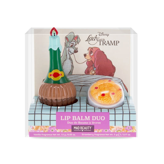 Mad Beauty Disney Lady & The Tramp Lip Balm Duo