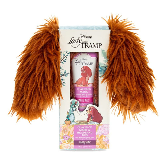 Mad Beauty Disney Lady & The Tramp Mud Mask & Headband Duo