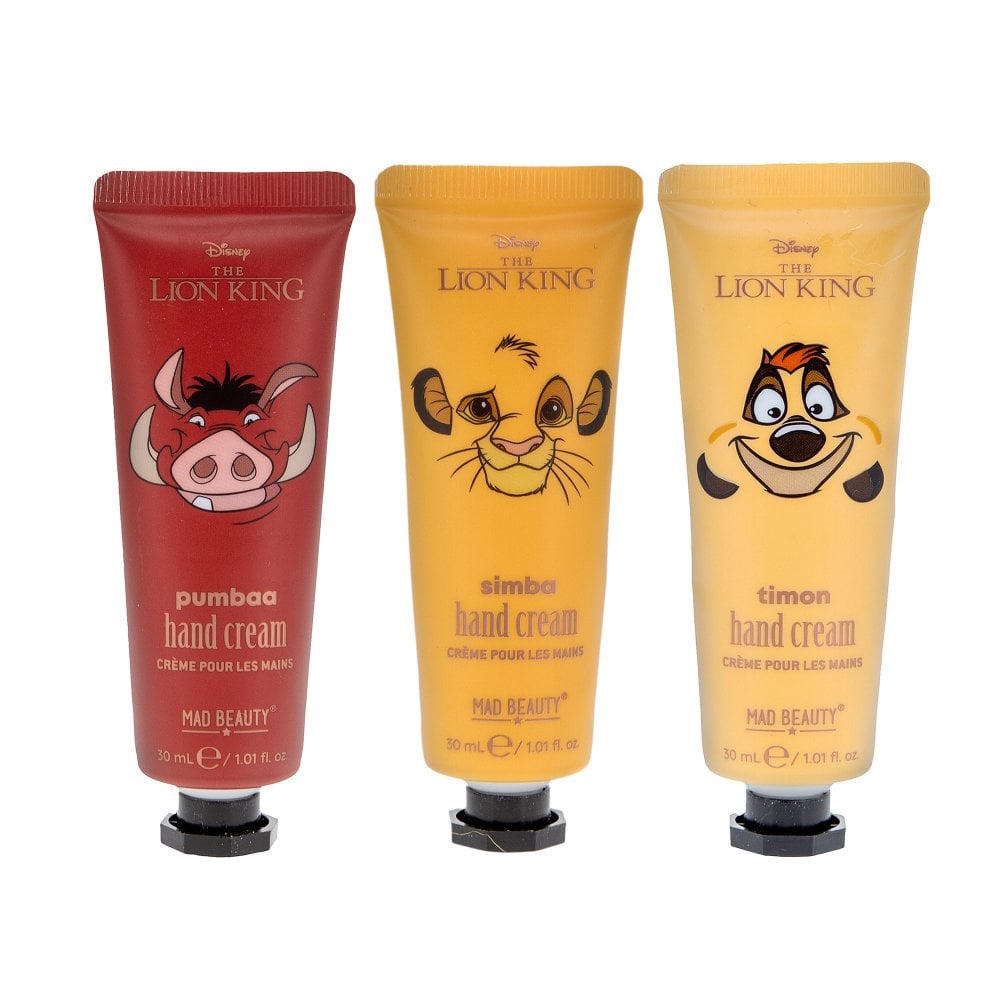 Mad Beauty Disney Lion King Reborn Hand Cream Trio