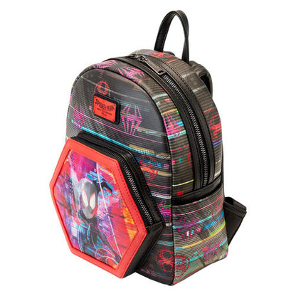 Loungefly Marvel Spiderman Across the Spider-Verse Lenticular backpack 27cm