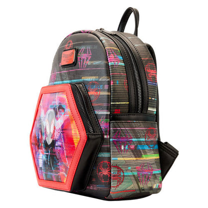 Loungefly Marvel Spiderman Across the Spider-Verse Lenticular backpack 27cm