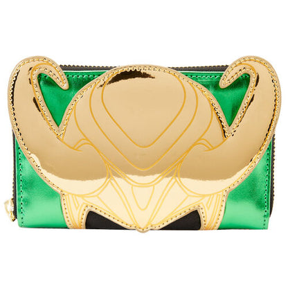 Loungefly Marvel Loki metallic wallet