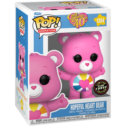 Funko POP figure Care Bears 40th Anniversary Hopeful Heart Bear Chase