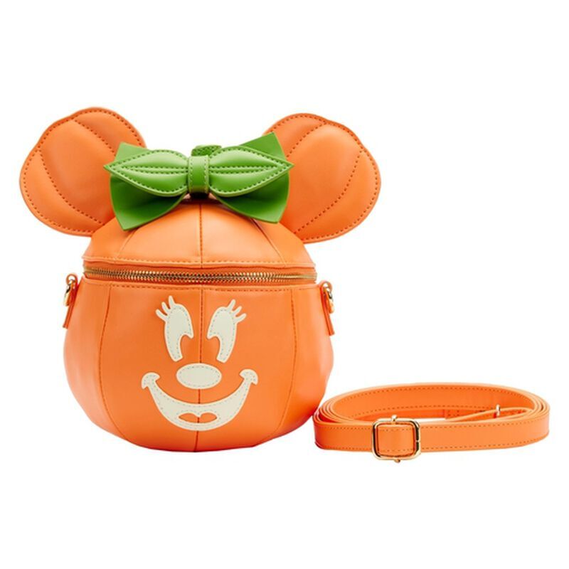 Loungefly Disney Minnie Mouse Halloween Pumkin Crossbody Bag