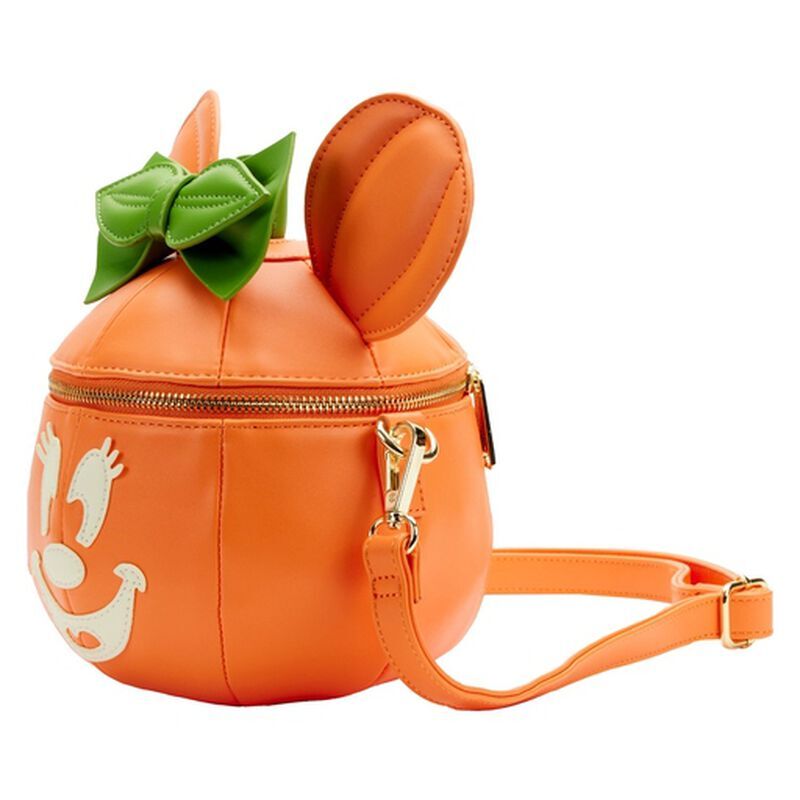 Loungefly Disney Minnie Mouse Halloween Pumkin Crossbody Bag