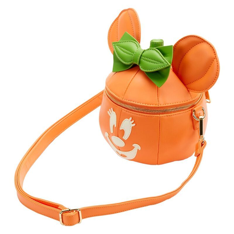 Loungefly Disney Minnie Mouse Halloween Pumkin Crossbody Bag