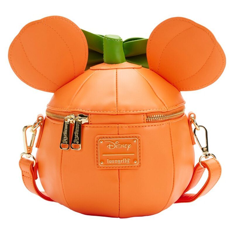 Loungefly Disney Minnie Mouse Halloween Pumkin Crossbody Bag