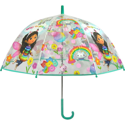 Gabbys Dollhouse transparent manual umbrella(manual) Ø46 cm