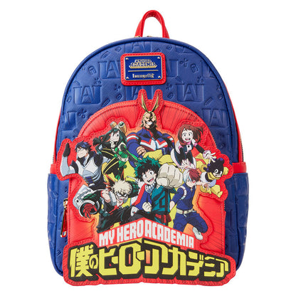 Loungefly My Hero Academia Group Debossed Logo backpack 26cm