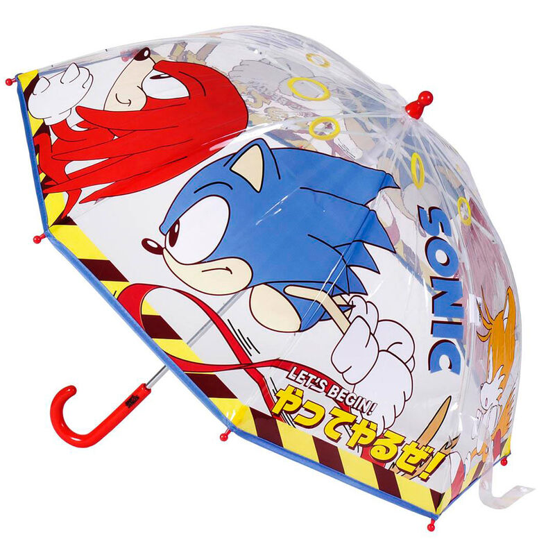 Sonic The Hedgehog Bubble manual umbrella(manual) Ø45 cm