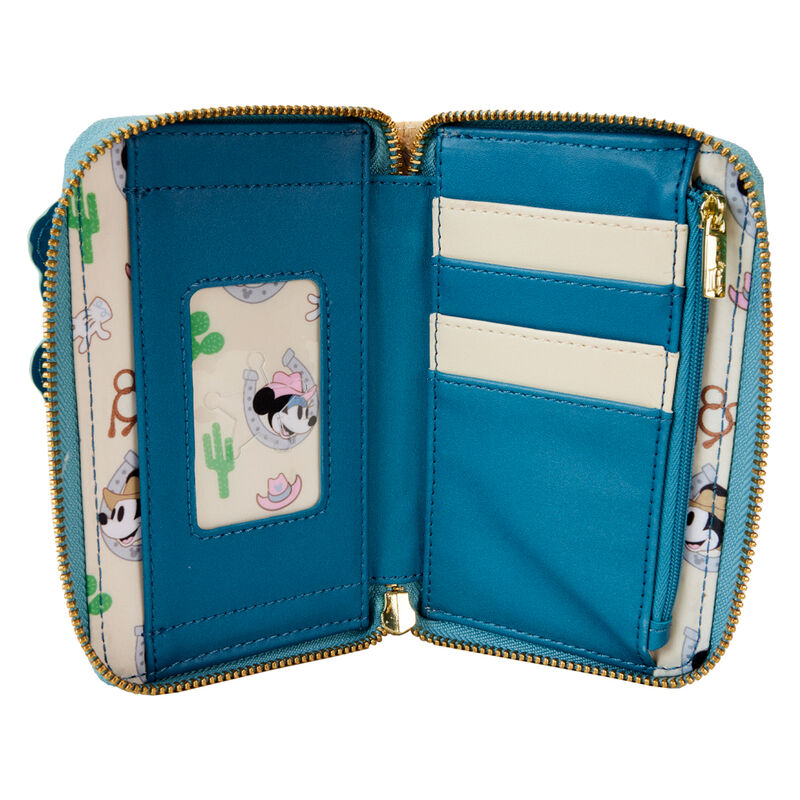 Loungefly Disney Mickey Mouse & Minnie Mouse Western wallet