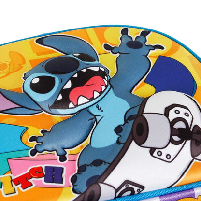 Disney Stitch Skateboard 3D School Lunch Bag