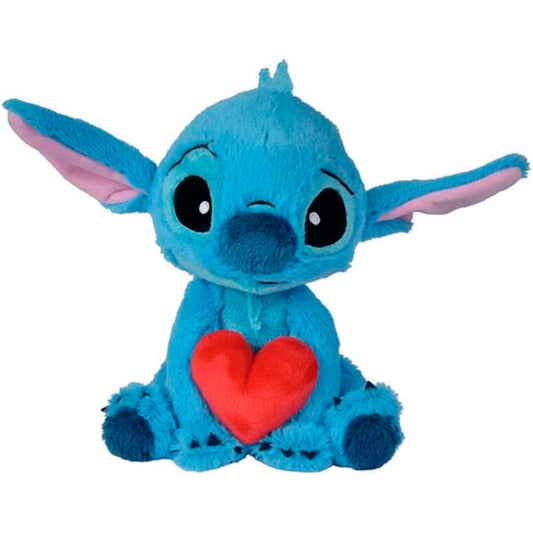Disney Stitch Heart Plush Toy 25cm