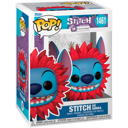 Funko POP figure Disney Stitch As Simba Lion King