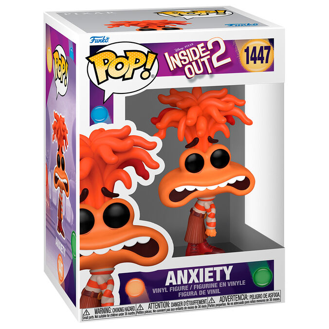 Funko POP Figure Inside Out 2 Anxiety 9cm