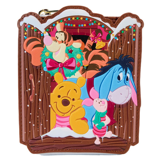 Loungefly Disney Christmas Winnie the Pooh Holiday Friends wallet