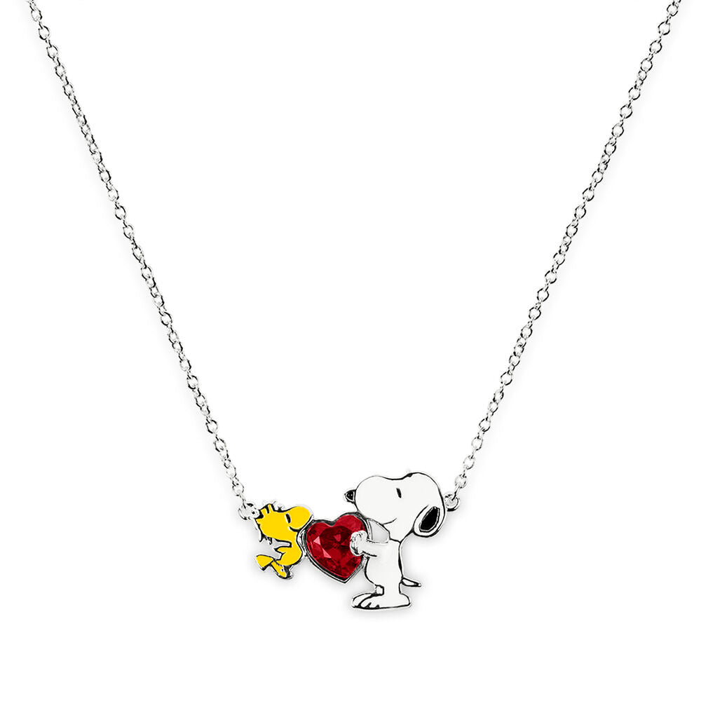 Peanuts Snoopy & Woodstock Necklace