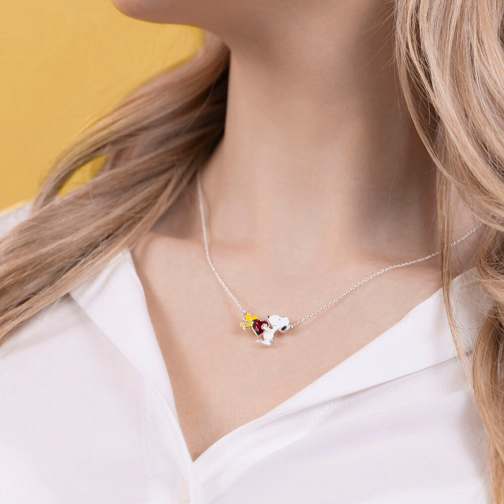 Peanuts Snoopy & Woodstock Necklace