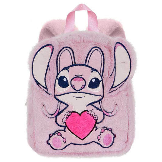 Disney Stitch Heart Angel Plush Backpack