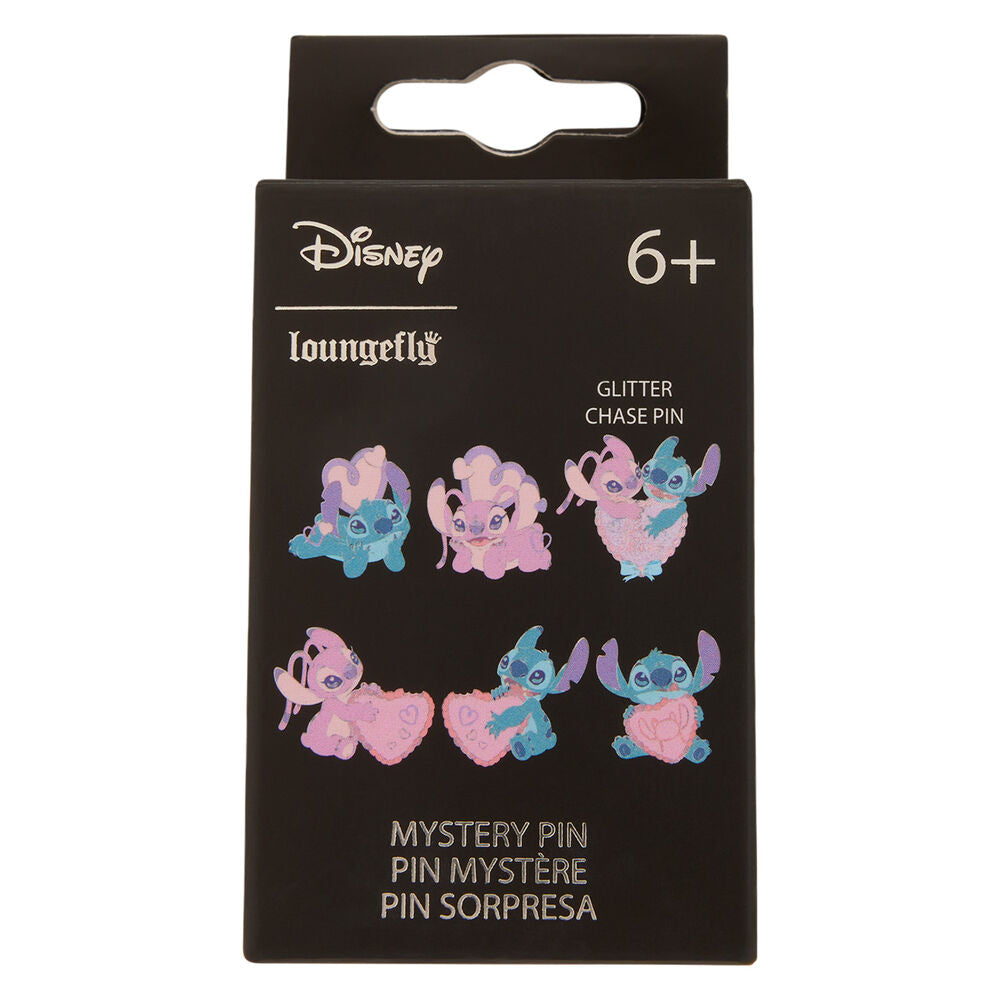 Loungefly Disney Stitch & Angel Mystery Blind Box Enamel Pin assorted