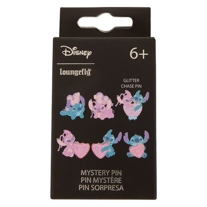 Loungefly Disney Stitch & Angel Mystery Blind Box Enamel Pin assorted
