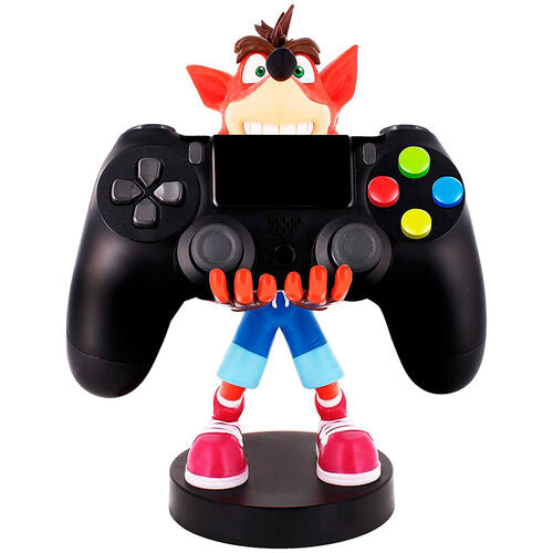 Crash Bandicoot figure clamping bracket Cable guy 20cm