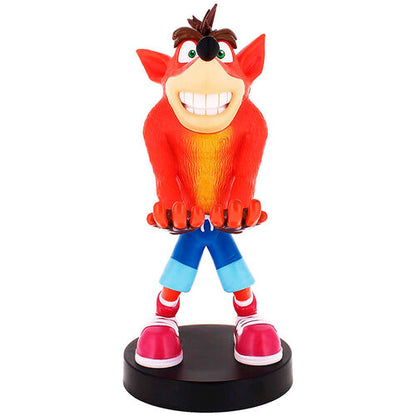 Crash Bandicoot figure clamping bracket Cable guy 20cm