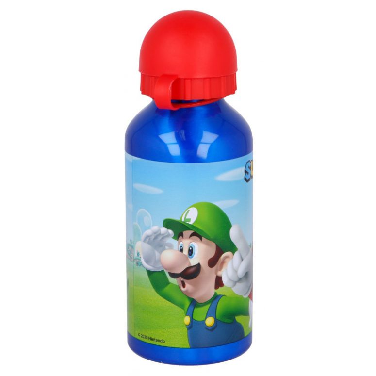 Super Mario bros Aluminium drinking bottle 400ml